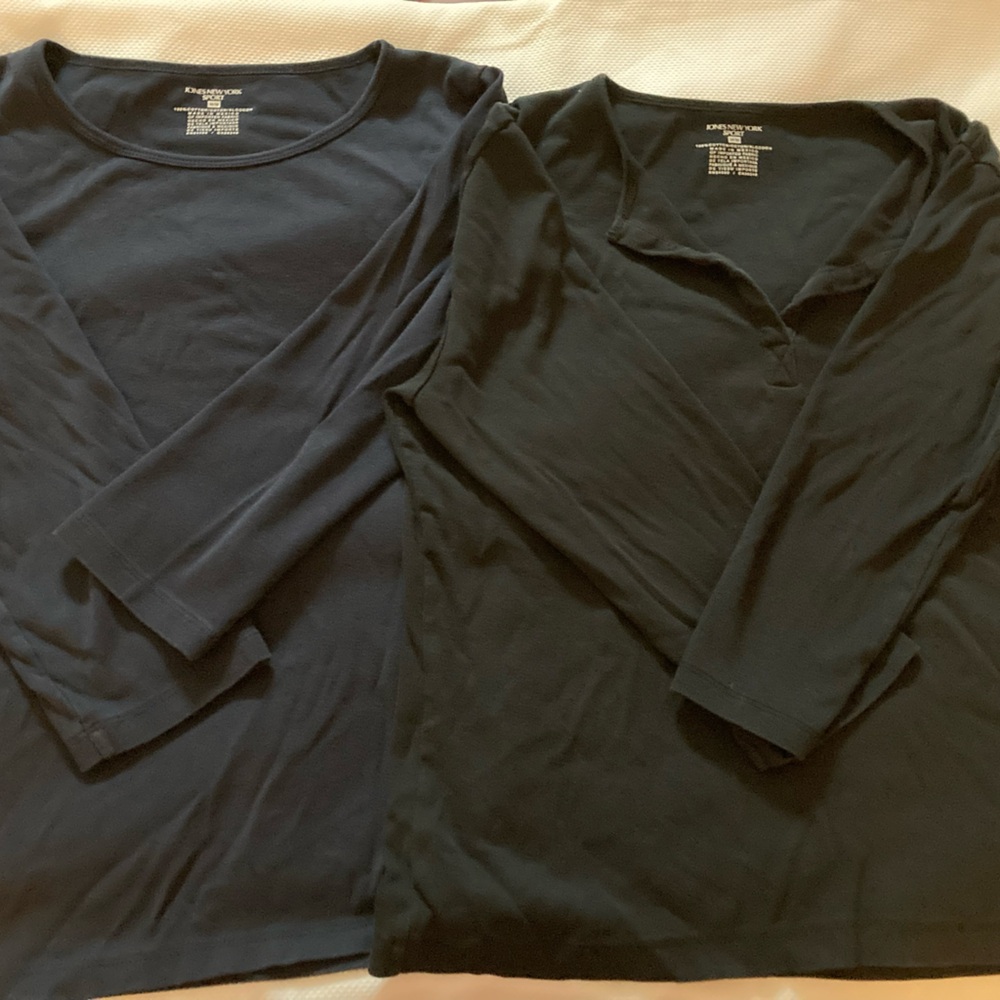 Jones New York Sport tops Set of 2